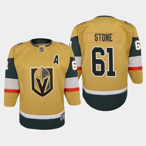 Vegas Golden Vegas Golden Knights #61 Mark Stone Youth 2020-21 Player Alternate Stitched Jersey Gold Youth