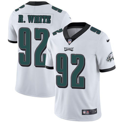 Philadelphia Eagles #92 Reggie White White Men's Stitched Vapor Untouchable Limited Jersey Men's
