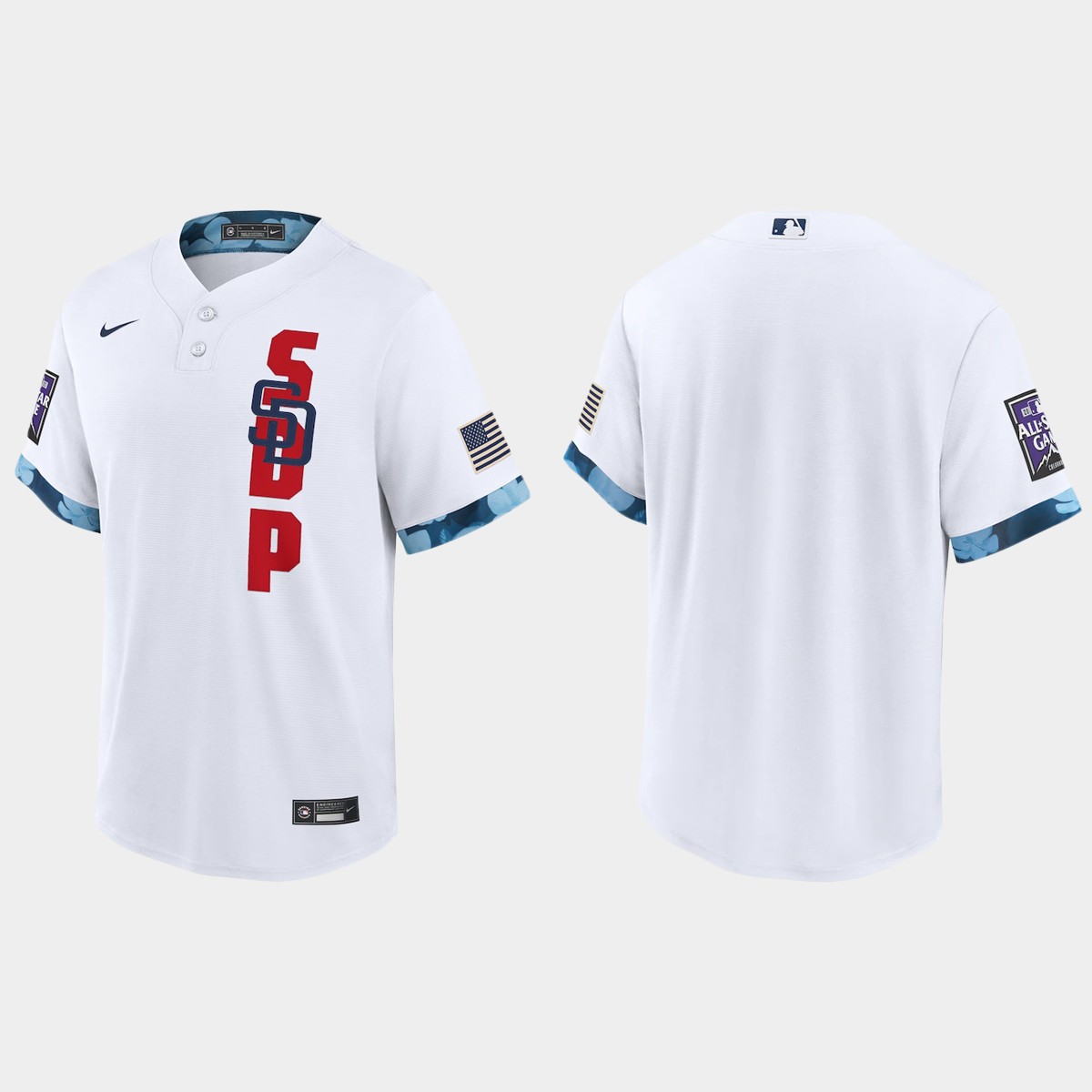 San Diego Padres 2021 All Star Game Fan's Version White Jersey