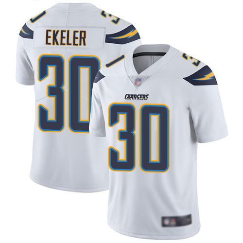Chargers #30 Austin Ekeler White Youth Stitched Vapor Untouchable Limited Jersey