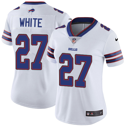 Bills #27 Tre'Davious White White Women's Stitched Vapor Untouchable Limited Jersey