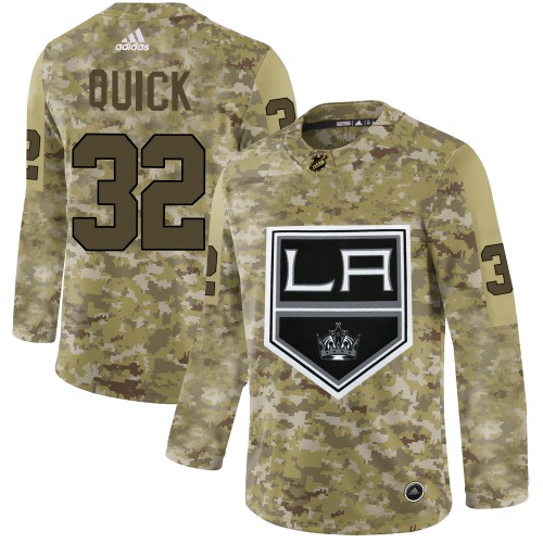 Adidas Los Angeles Kings #32 Jonathan Quick Camo Authentic Stitched Jersey Men's