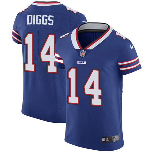Bills #14 Stefon Diggs Royal Blue Team Color Men's Stitched Vapor Untouchable Elite Jersey