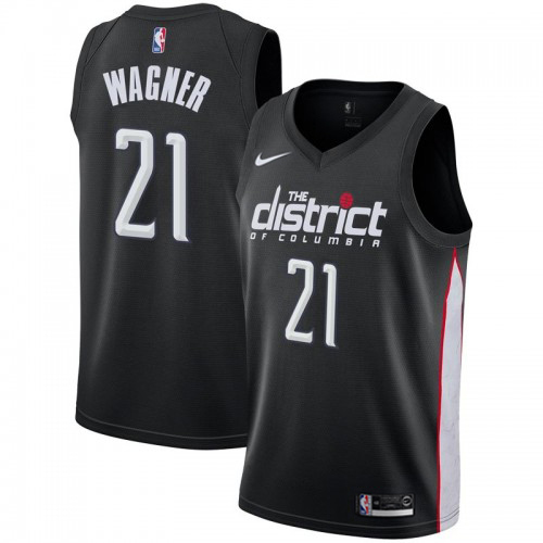 Washington Wizards #21 Moritz Wagner Black Womens Swingman City Edition 2018/19 Jersey Womens