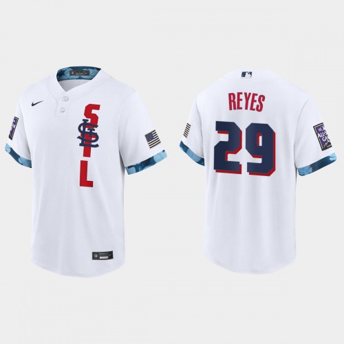 St.Louis St.Louis Cardinals #29 Alex Reyes 2021 All Star Game Fan's Version White Jersey Men's