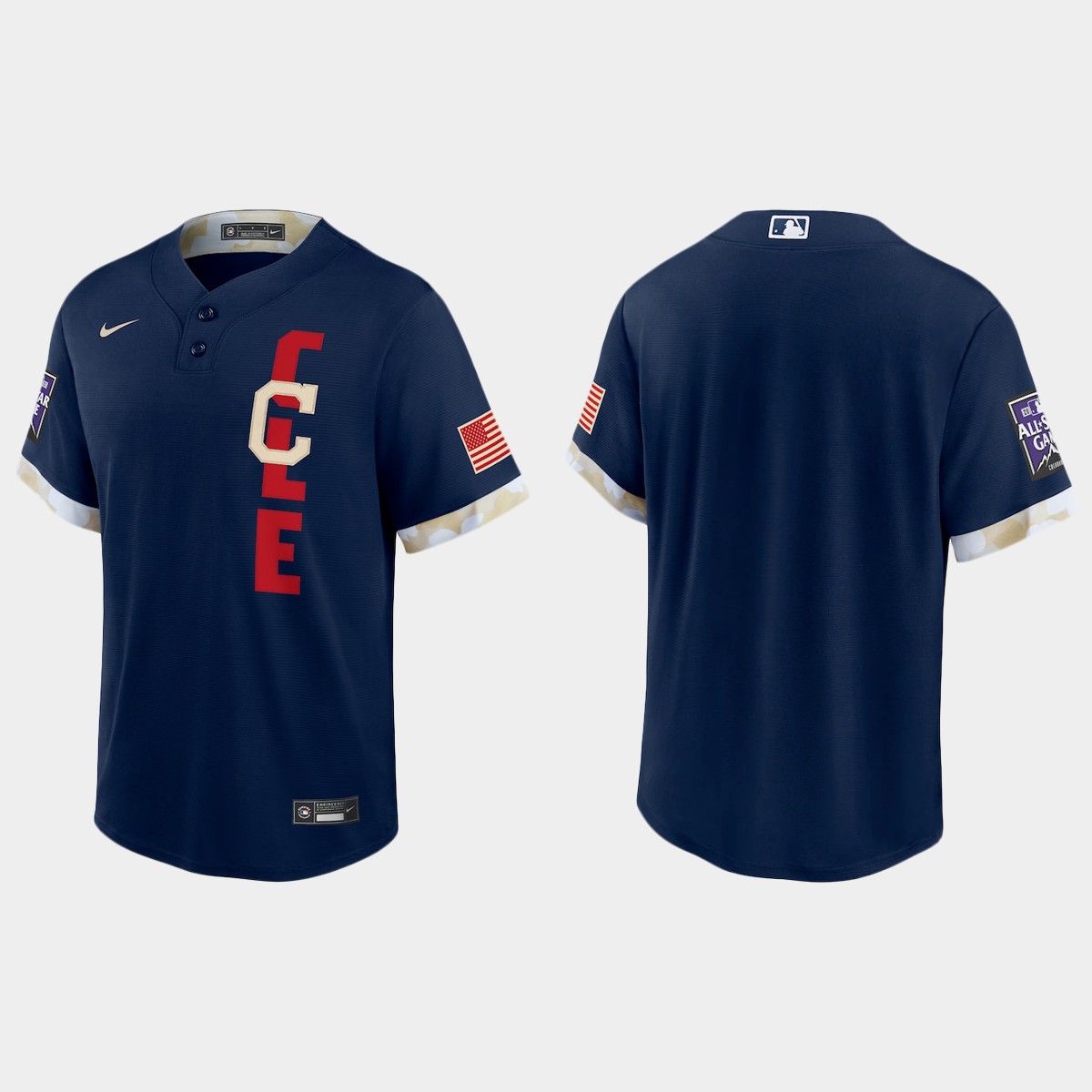 Cleveland Guardians 2021 All Star Game Fan's Version Navy Jersey