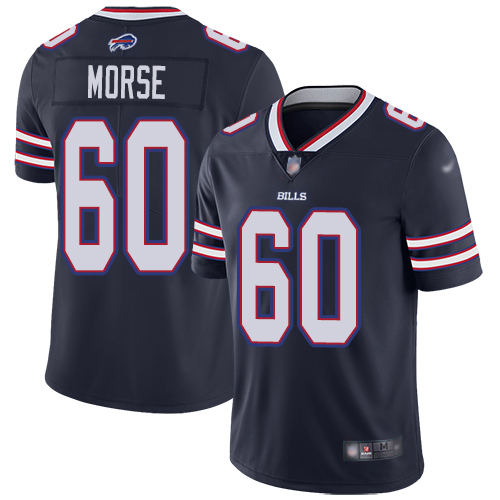 Buffalo Bills #60 Mitch Morse Navy Men's Stitched Limited Inverted Legend Jersey Men's