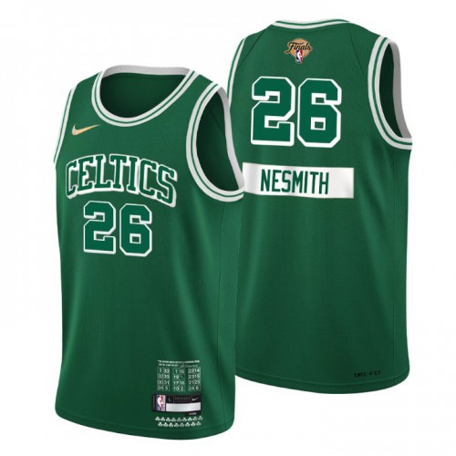 Boston Boston Celtics #26 Aaron Nesmith Green Youth 2022 Finals Swingman City Edition Jersey Youth