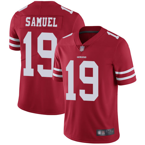 49ers #19 Deebo Samuel Red Team Color Youth Stitched Vapor Untouchable Limited Jersey