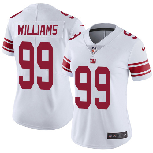 New York Giants #99 Leonard Williams White Women's Stitched Vapor Untouchable Limited Jersey Womens