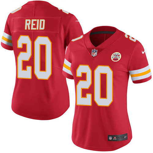 Kansas City Chiefs #20 Justin Reid Red Team Color Women's Stitched Vapor Untouchable Limited Jersey Womens