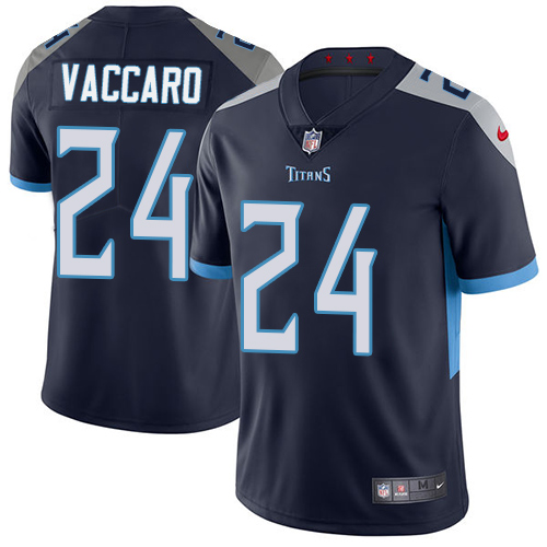 Tennessee Titans #24 Kenny Vaccaro Navy Blue Team Color Men's Stitched Vapor Untouchable Limited Jersey Men's