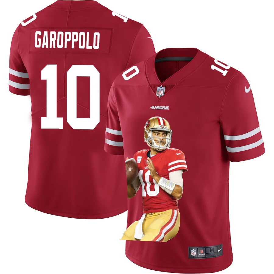 San Francisco 49ers #10 Jimmy Garoppolo Team Hero 2 Vapor Limited Jersey Red