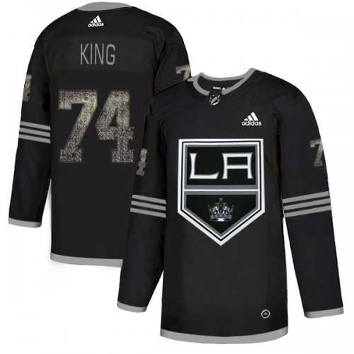 Adidas Los Angeles Kings #74 Dwight King Black Authentic Classic Stitched Jersey Men's