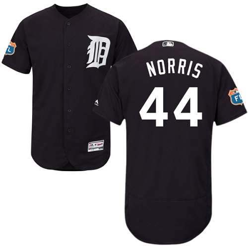 Detroit Tigers #44 Daniel Norris Navy Blue Flexbase Authentic Collection Stitched Jersey Men's