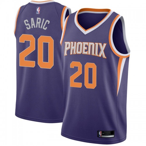Phoenix Suns #20 Dario Saric Purple Womens Swingman Icon Edition Jersey Womens