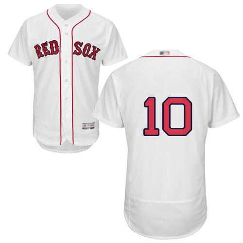 Boston Red Sox #10 David Price White Flexbase Authentic Collection Stitched Jersey Men's