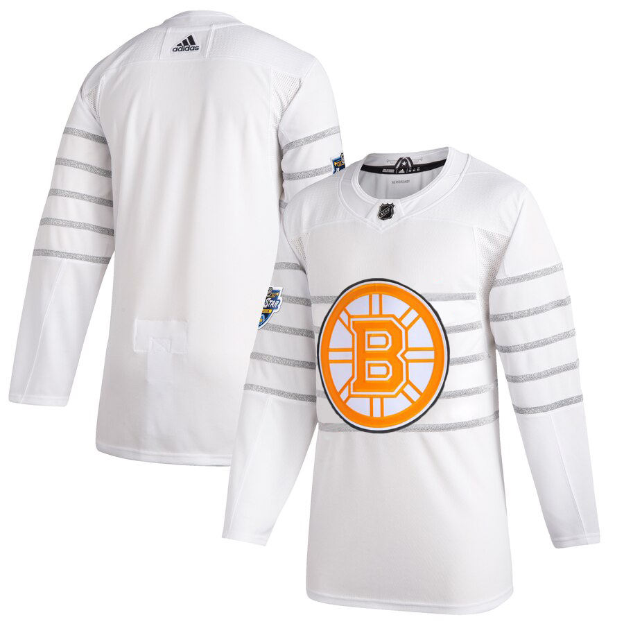 Men's Boston Bruins Adidas White 2020 All-Star Game Authentic Jersey