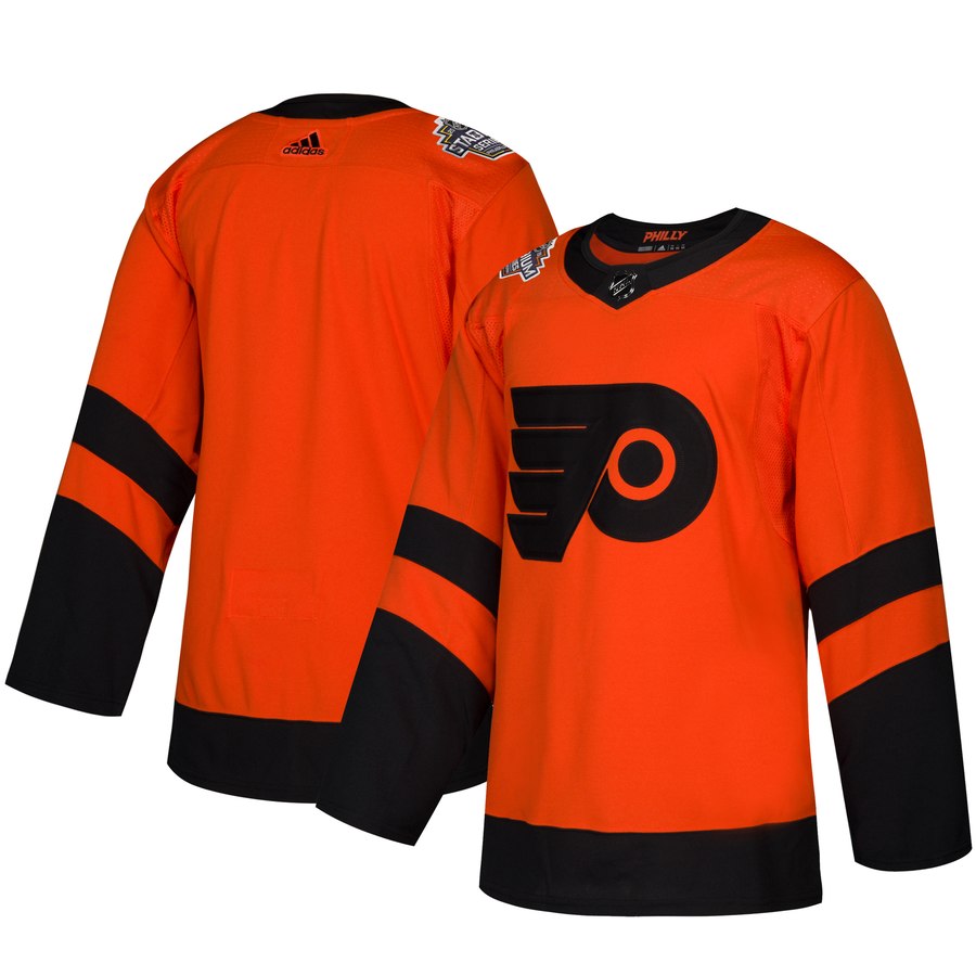 Adidas Flyers Blank Orange 2019 Stadium Series Authentic Jersey