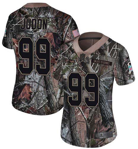 Patriots #9 Matt Judon Camo Women's Stitched Limited Rush Realtree Jersey