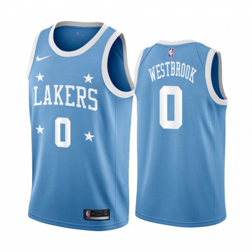 Los Angeles Lakers #0 Russell Westbrook Blue Minneapolis All-Star Classic Jersey Mens