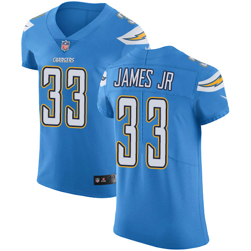 Chargers #33 Derwin James Jr Electric Blue Alternate Men's Stitched Vapor Untouchable Elite Jersey