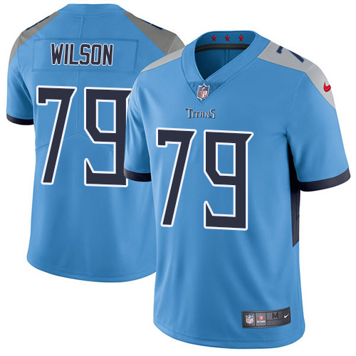 Tennessee Titans #79 Isaiah Wilson Light Blue Alternate Youth Stitched Vapor Untouchable Limited Jersey Youth