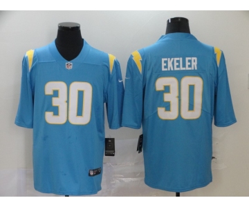 Men's Youth Women's Los Angeles Chargers #30 Austin Ekeler Light Blue Vapor Untouchable Stitched Limited Jersey
