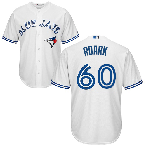 Toronto Blue Jays #60 Tanner Roark White New Cool Base Stitched Youth Jersey Youth