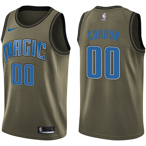 Orlando Magic #00 Aaron Gordon Green Salute to Service Youth Swingman Jersey Youth