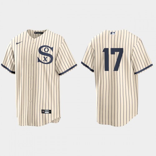 Chicago Chicago White Sox #17 Luis Gonzalez Men's White 2021 Field of Dreams Game Jersey Men's