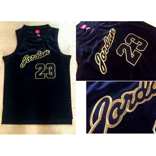 Chicago Bulls #23 Michael Jordan Black Anniversary Stitched Jersey Mens