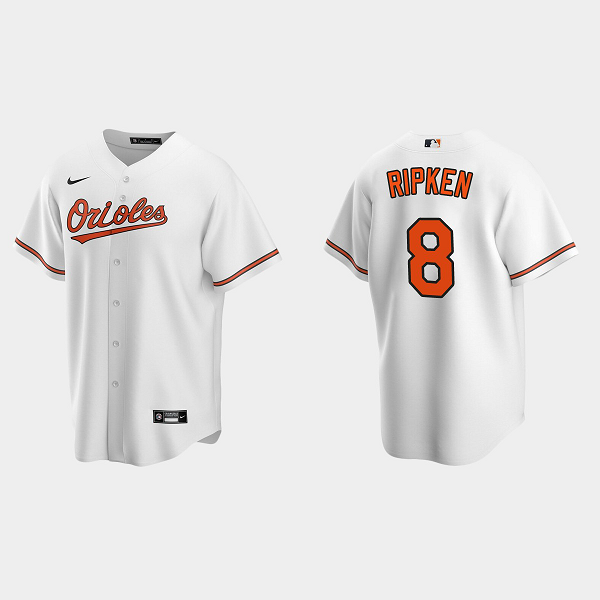 Men's Youth Women's Baltimore Orioles #8 Cal Ripken Jr. White Home Jersey