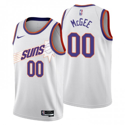 Phoenix Suns #00 Javale McGee Mens 2022-23 City Edition Jersey - Cherry Blossom White Mens