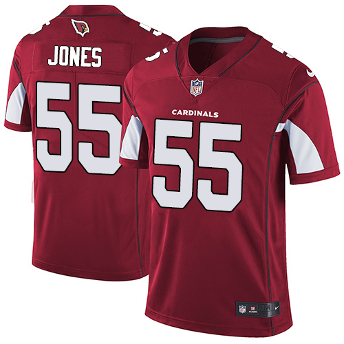 Arizona Cardinals #55 Chandler Jones Red Team Color Youth Stitched Vapor Untouchable Limited Jersey Youth