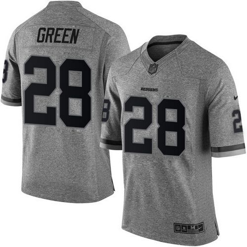 Washington Commanders #28 Darrell Green Gray Men's Stitched Limited Gridiron Gray Jersey Men's