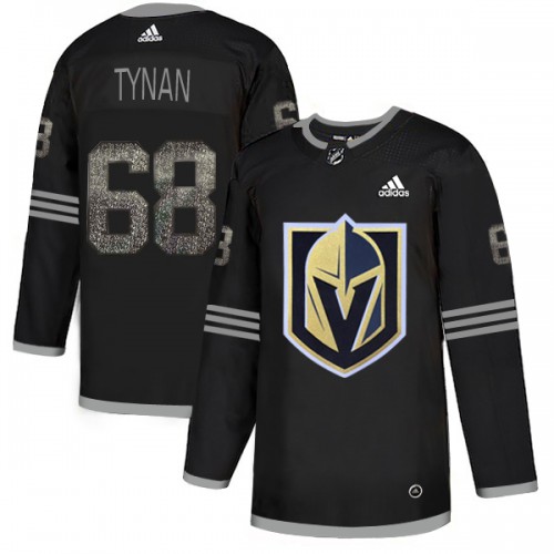 Adidas Golden Vegas Golden Knights #68 T.J. Tynan Black Authentic Classic Stitched Jersey Men's