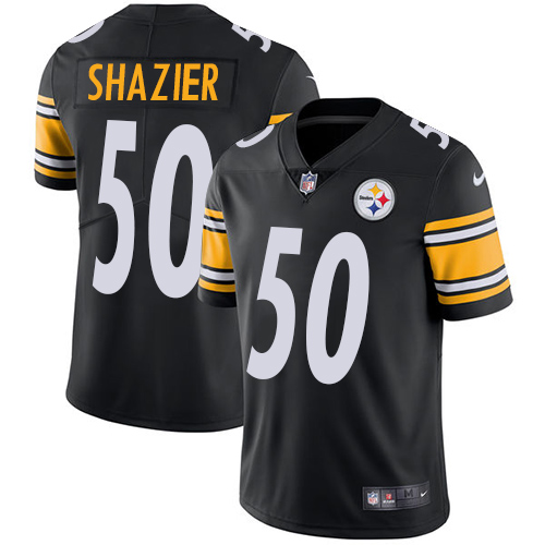 Pittsburgh Steelers #50 Ryan Shazier Black Team Color Youth Stitched Vapor Untouchable Limited Jersey Youth