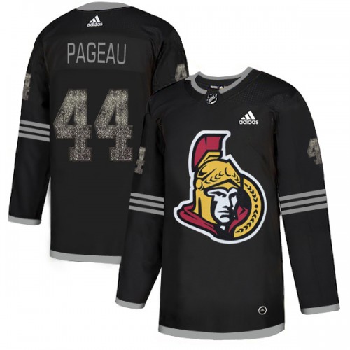 Adidas Ottawa Senators #44 Jean-Gabriel Pageau Black Authentic Classic Stitched Jersey Men's