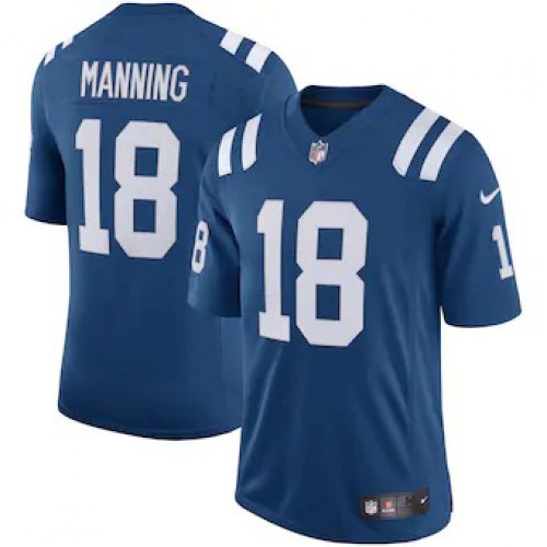 Indianapolis Indianapolis Colts #18 Peyton Manning Men's Royal Retired Player Limited Jersey Men's