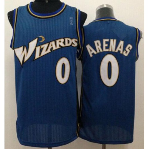 Revolution 30 Washington Wizards #0 Gilbert Arenas Blue Stitched Jersey Mens