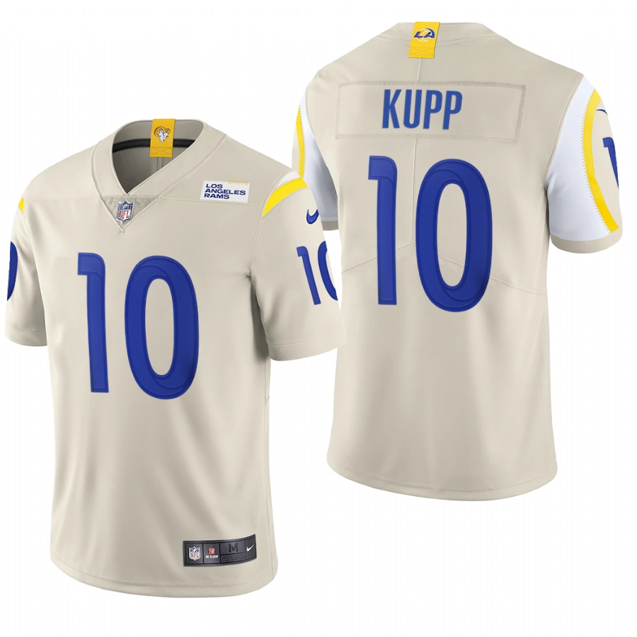Los Angeles Rams #10 Cooper Kupp Men's Bone 2020 Vapor Untouchable Limited Jersey