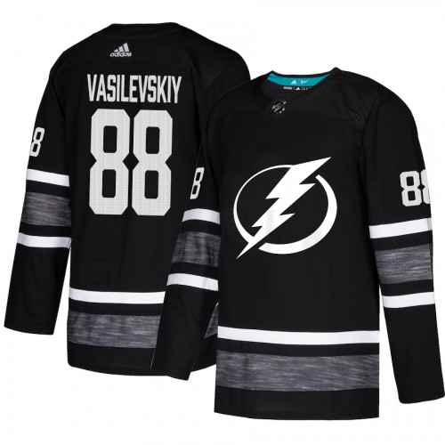 Adidas Tampa Bay Lightning #88 Andrei Vasilevskiy Black Authentic 2019 All-Star Stitched Jersey Men's