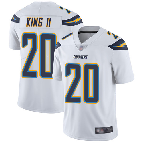 Los Angeles Chargers #20 Desmond King II White Men's Stitched Vapor Untouchable Limited Jersey Men's