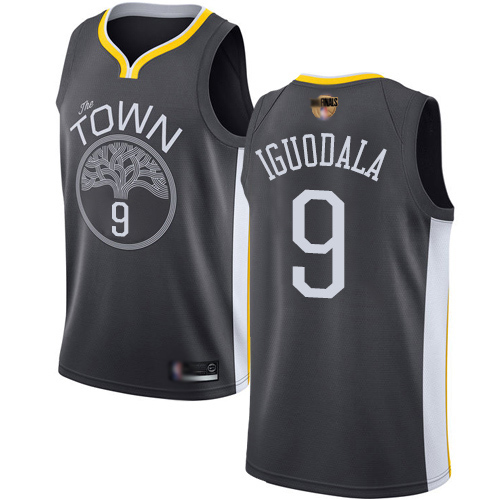 Golden State Warriors #9 Andre Iguodala Black 2019 Finals Bound Womens Swingman Statement Edition Jersey Womens