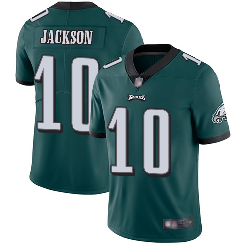 Philadelphia Eagles #10 DeSean Jackson Midnight Green Team Color Youth Stitched Vapor Untouchable Limited Jersey Youth