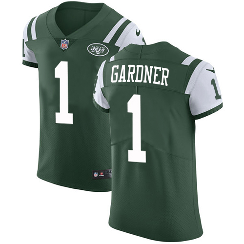 Jets #1 Ahmad Sauce Gardner Green Team Color Men's Stitched Vapor Untouchable Elite Jersey