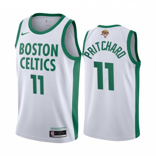 Boston Boston Celtics #11 Payton Pritchard White Swingman Youth 2022 Finals City Edition Jersey Youth