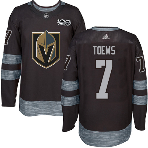 Adidas Golden Knights #7 Alex Pietrangelo Black 1917-2017 100th Anniversary Stitched Jersey