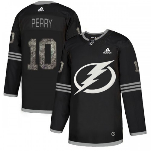 Adidas Tampa Bay Lightning #10 Corey Perry Black Authentic Classic Stitched Youth Jersey Youth
